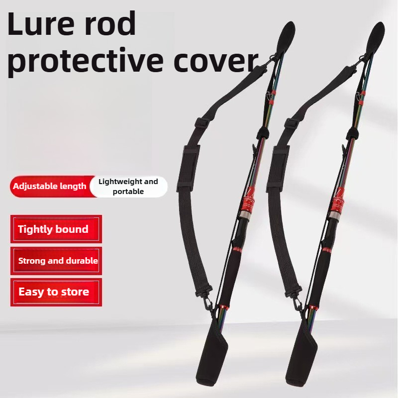 Fishing Rod Combo - Ayarlanabilir Olta Saklama Çantası Taşınabilir Omuz