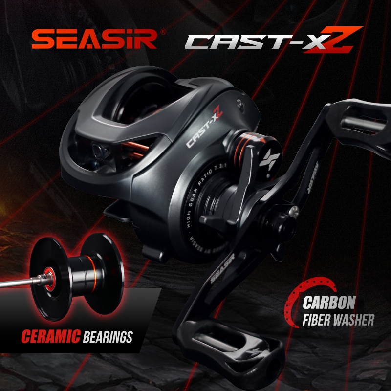 Kastking Reel Zephyr - AliExpress koleksiyonu SEASIR Cast X2 Baitcasting