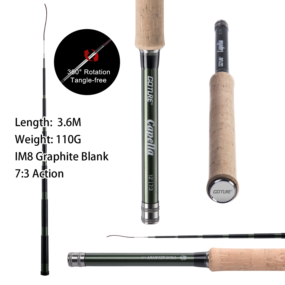 Goture Tenkara Sinek Olta Comb - Fishing Rod Combo incelemesi ve fiyatı