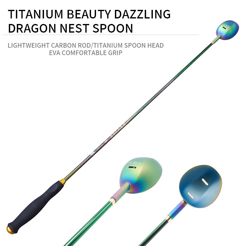 ZYZHE Yem Atıcı Titanyum Kaşık - Fishing Rod Carbon Fiber incelemesi ve fiyatı