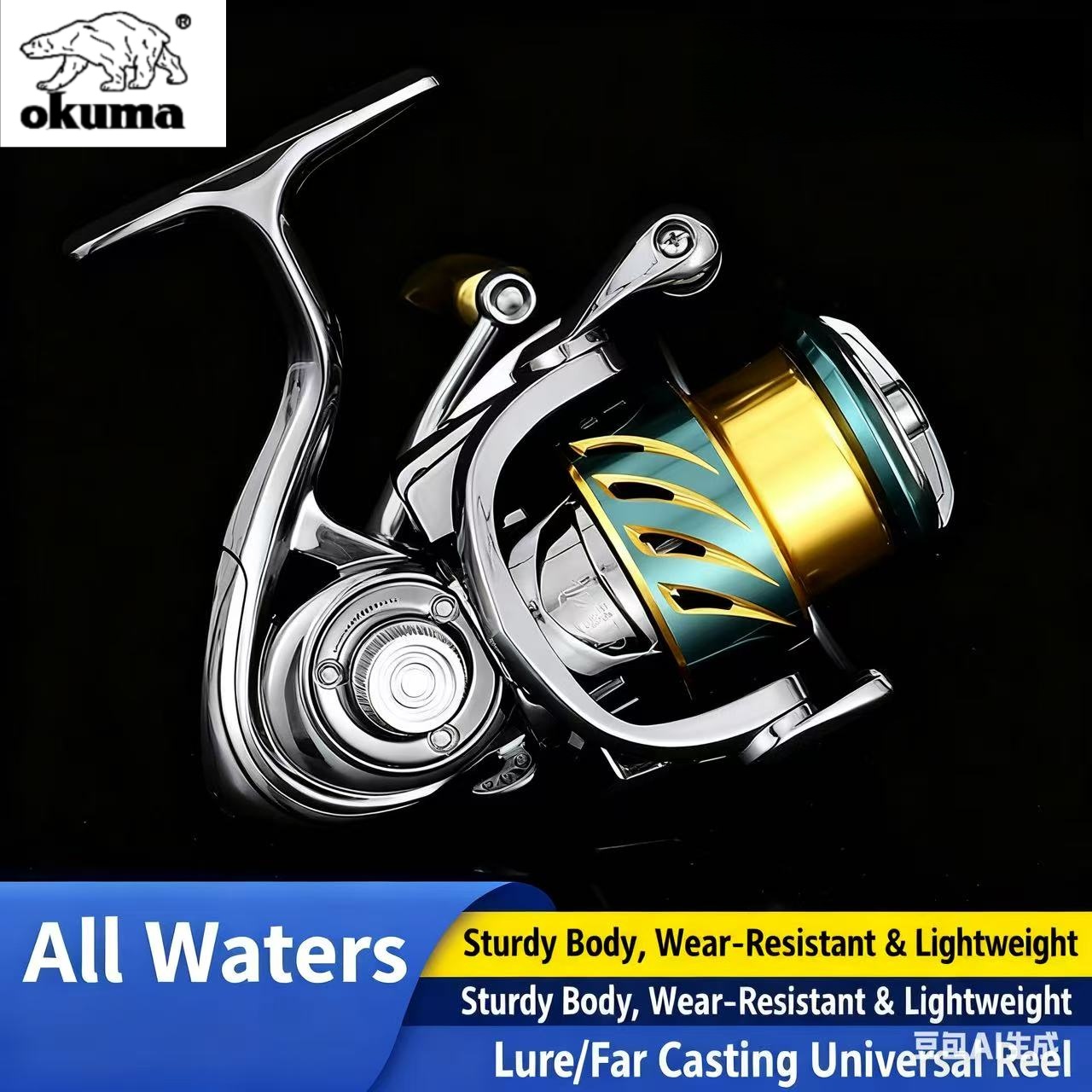 Okuma olta takımı iplik makara - Kastking Reel Zephyr incelemesi ve fiyatı