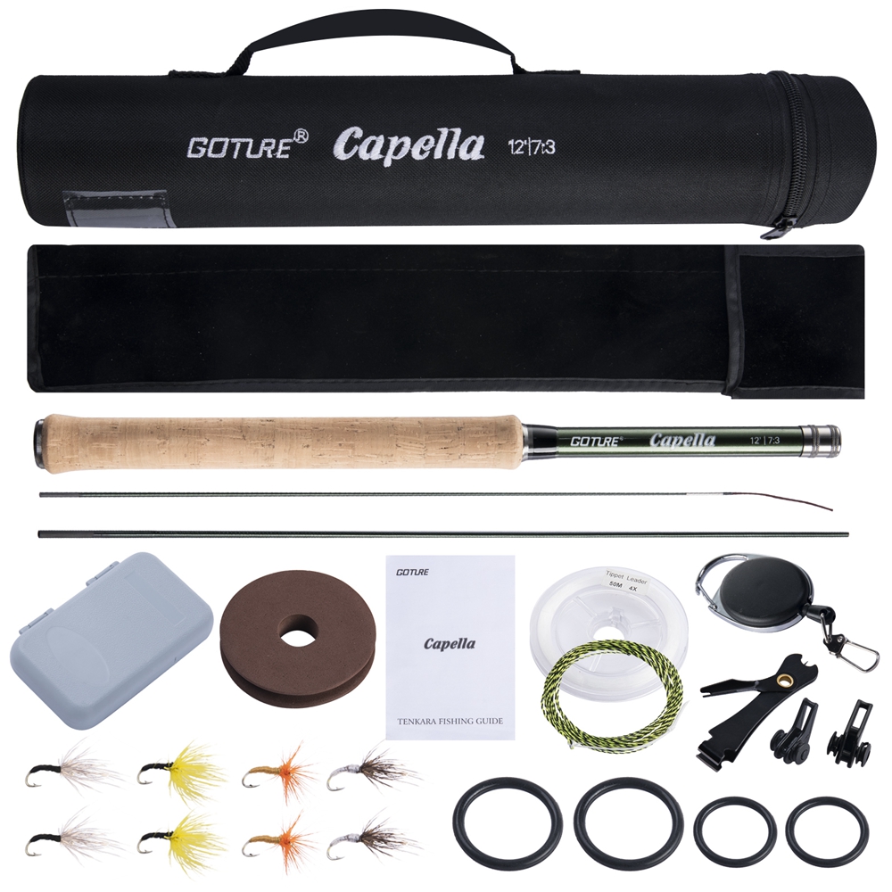 Goture Tenkara Sinek Olta Comb - Fishing Rod Combo incelemesi ve fiyatı