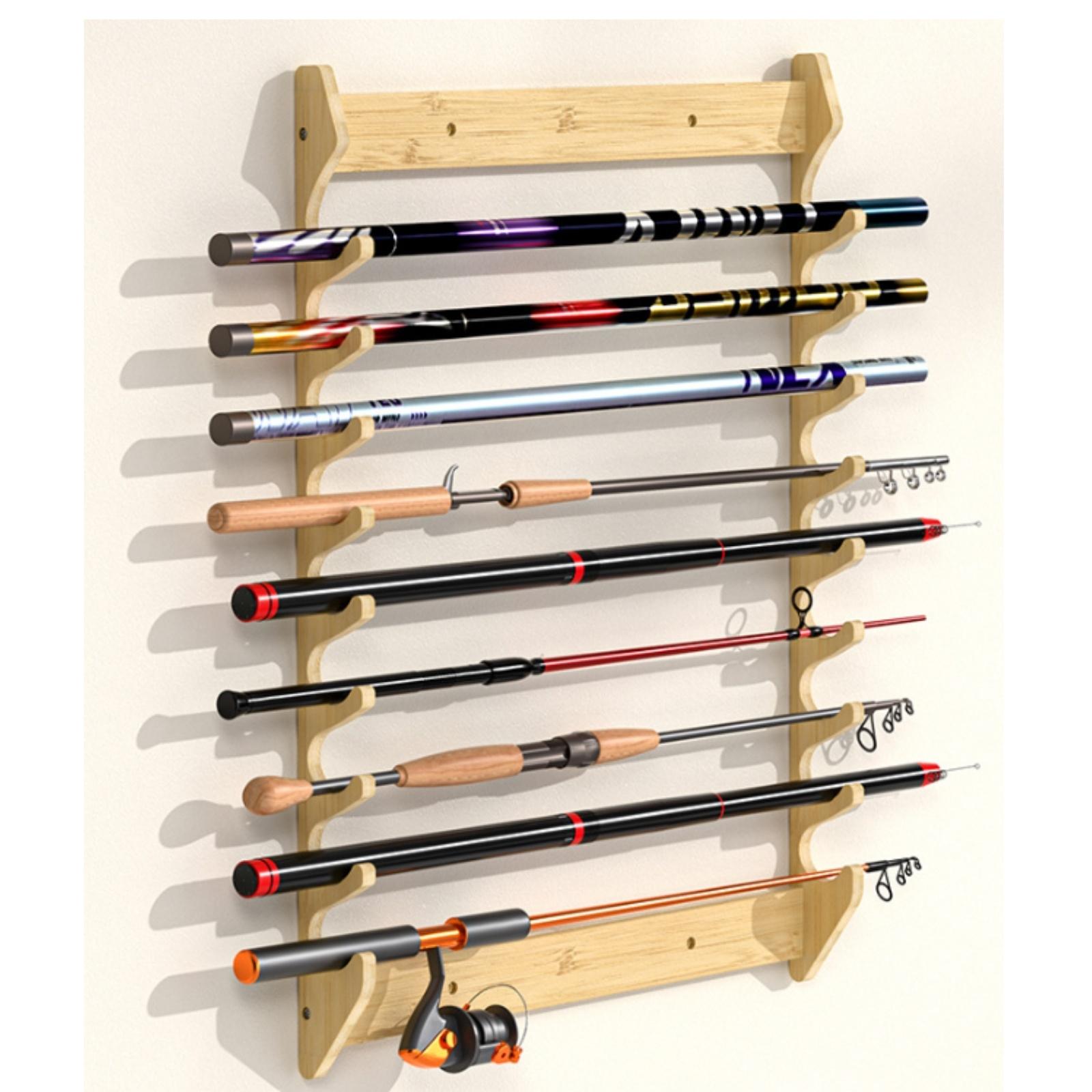 Bambu Olta Tutucu Duvar Braket - Fishing Rod Rack incelemesi ve fiyatı