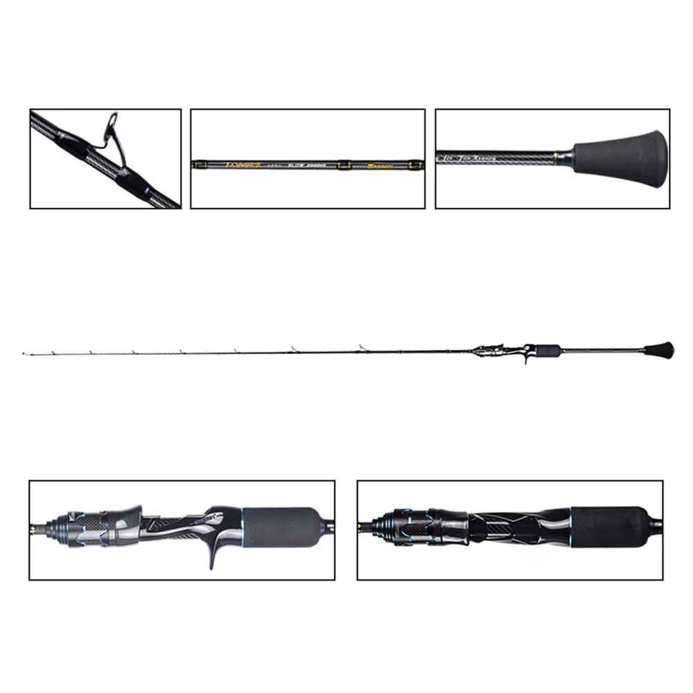 Toptan Yüksek Karbonlu Yavaş J - Fishing Rod Casting incelemesi ve fiyatı